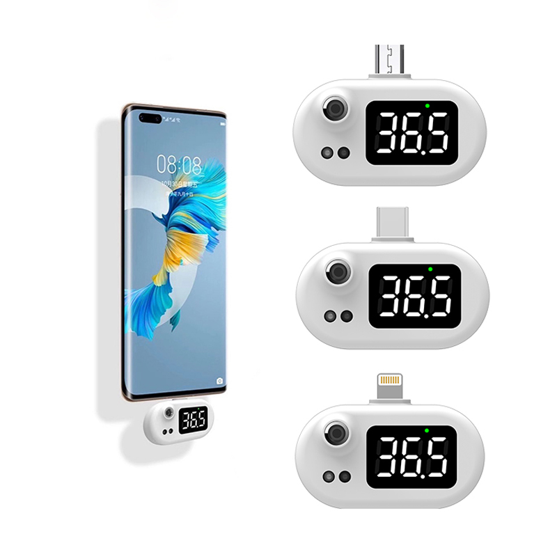 mobile phone thermometer